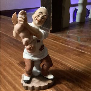 LEFTON DOCTOR AND BABY SIGNED